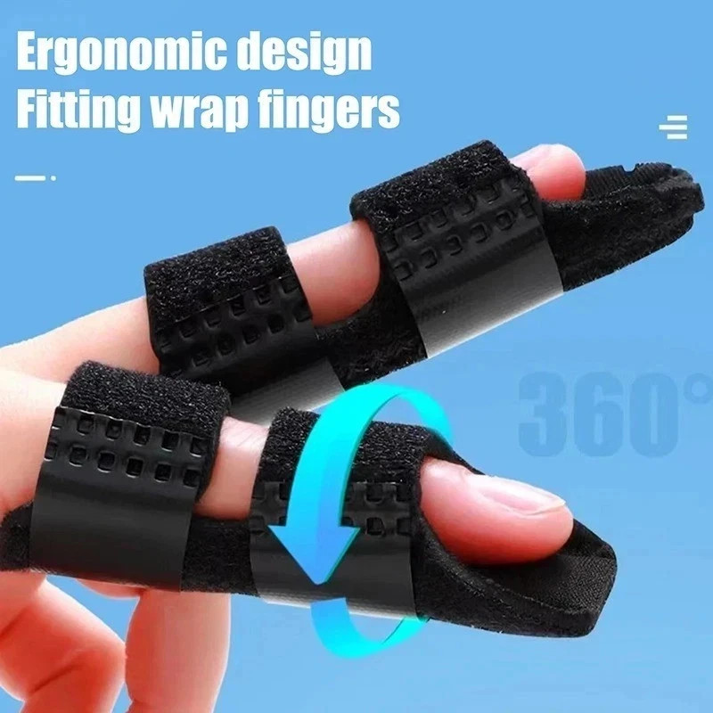 Trigger Finger Brace Splint Support Protector Corrector Adjustable Straightener
