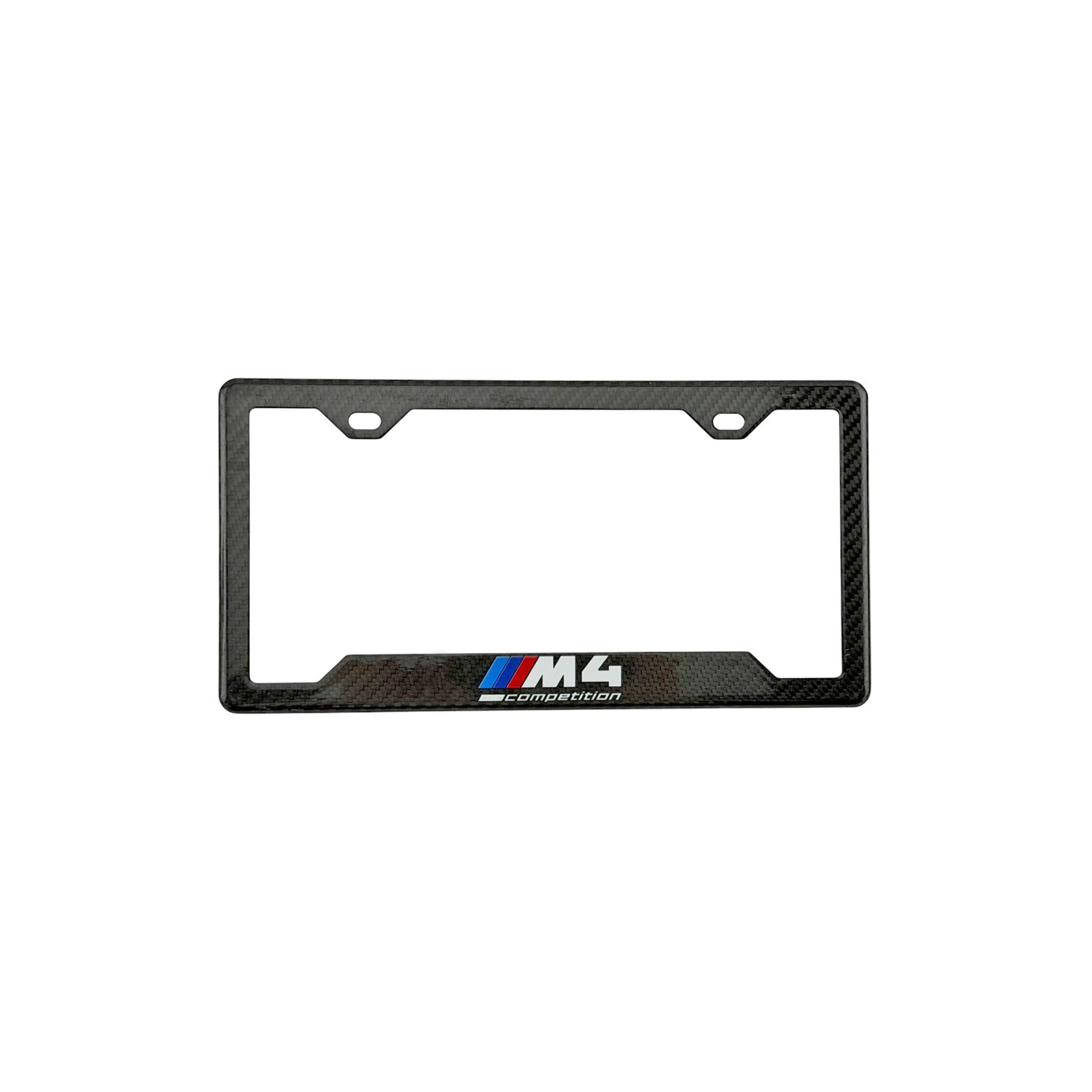 BMW M4 COMPETITION Carbon Fiber License Frame | Lightweight Performance Look.