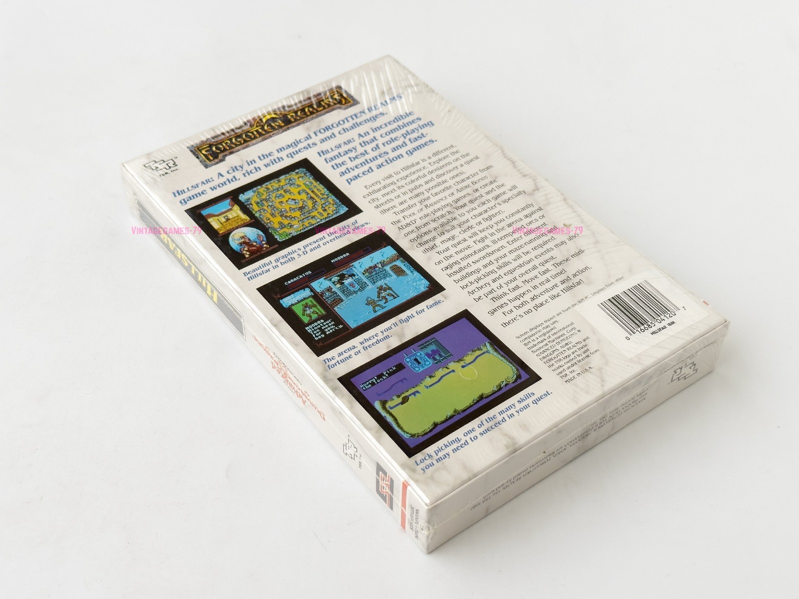 AD&D Hillsfar - SSI - 1989 / IBM PC - Sealed