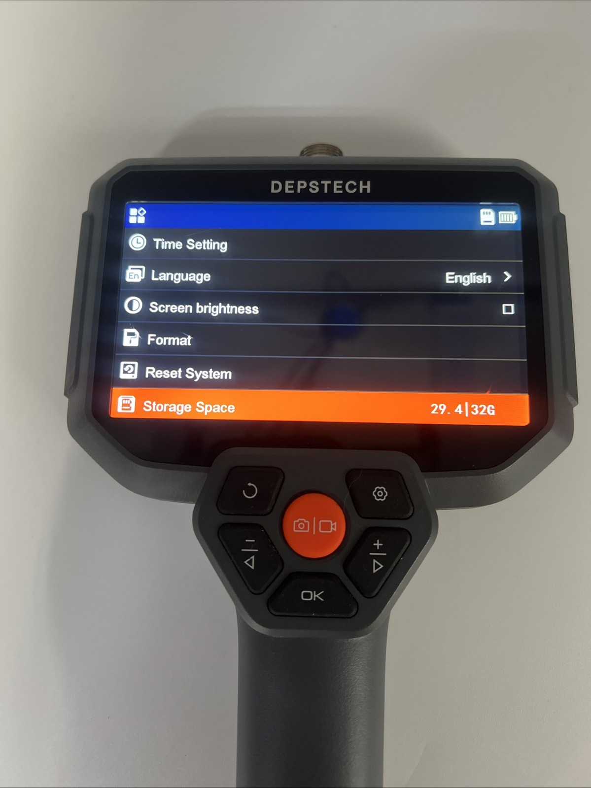 Depstech DS590 Digital Screen Display Professional Endoscope **No Camera
