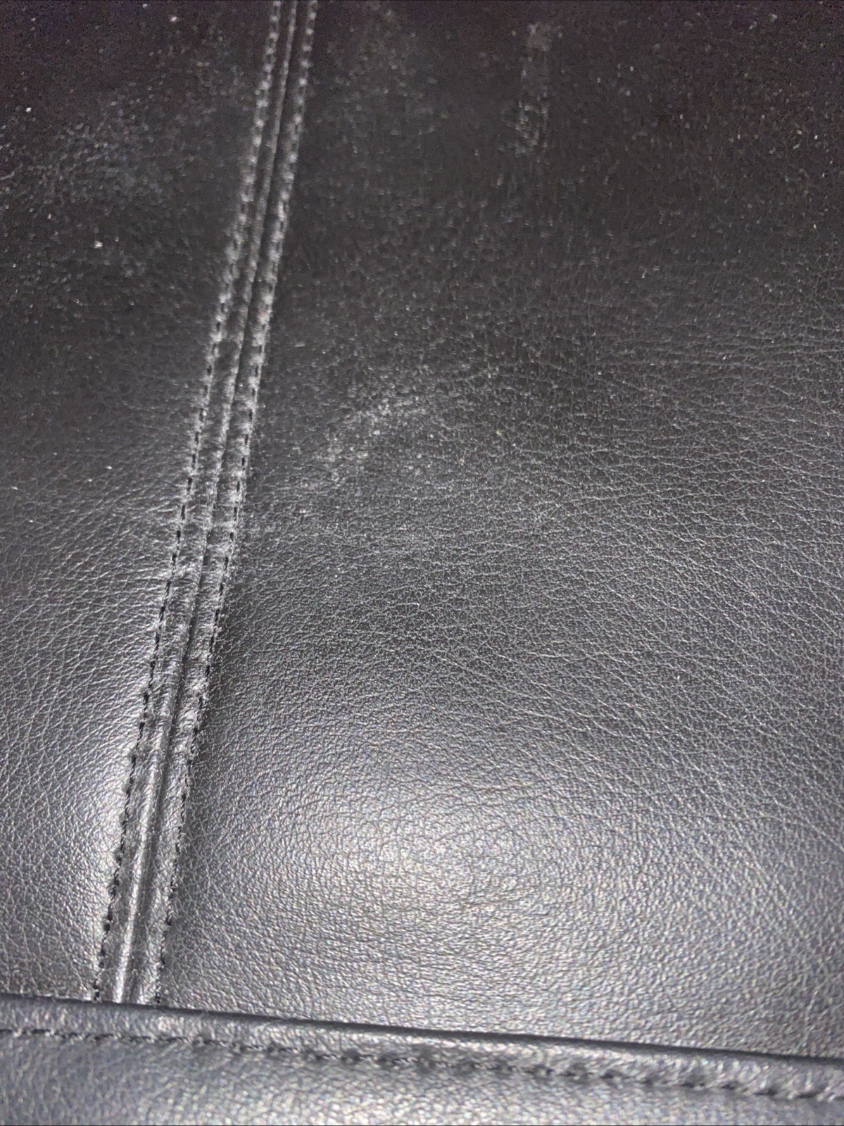 Samsonite Leather Expandable Briefcase, Black, One Size