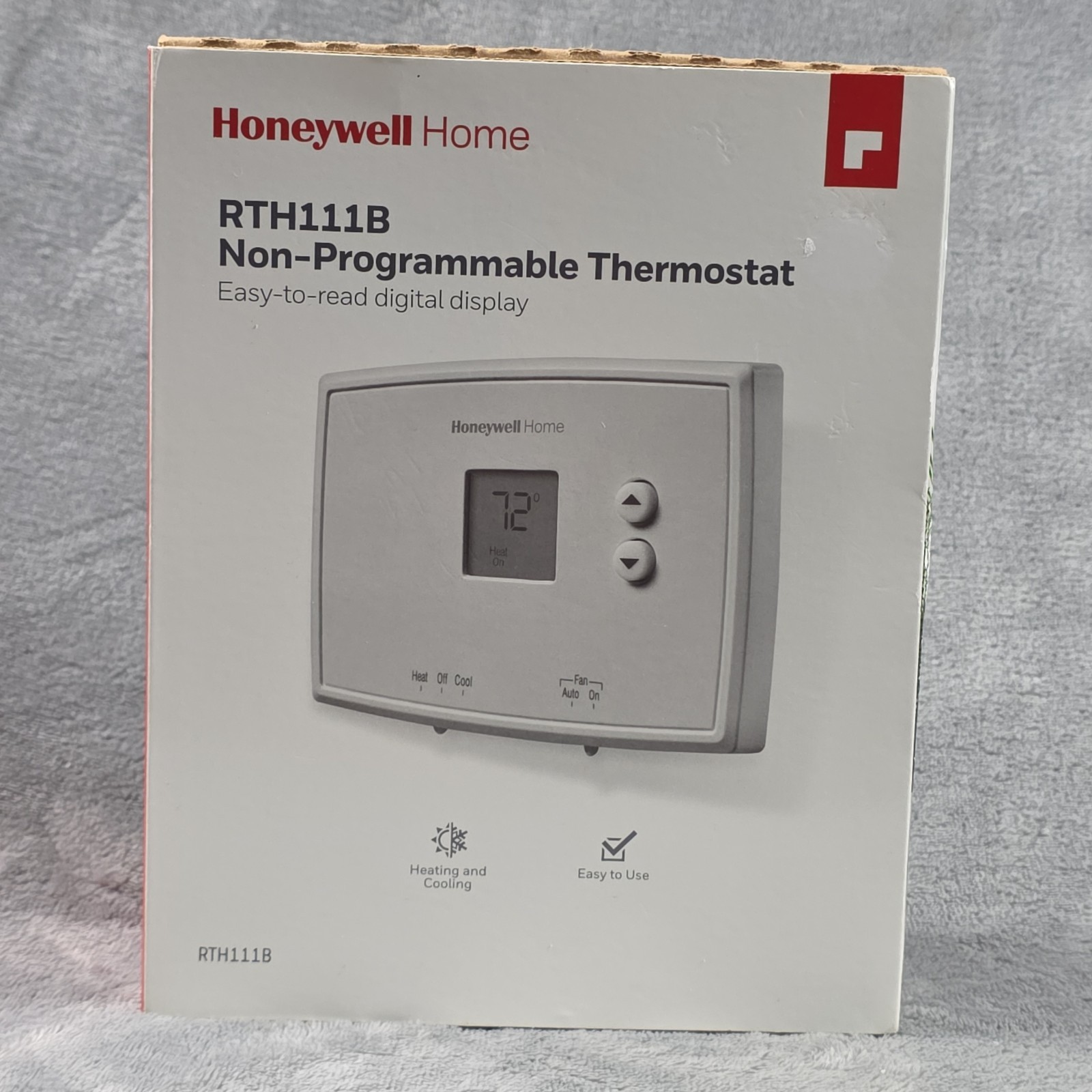 Honeywell Home RTH111B Horizontal Non-Programmable Thermostat - Open Box