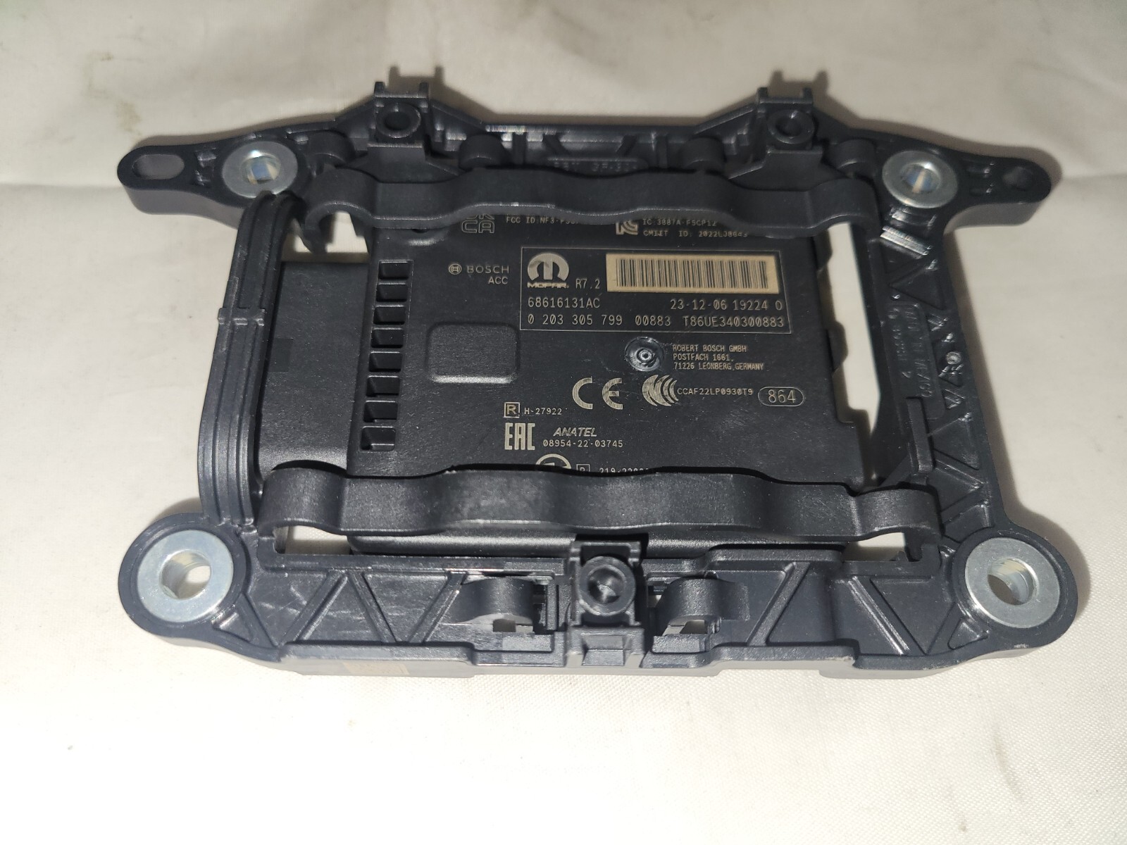 OEM For Dodge Durango 23-25 Adaptive Radar Cruise Control Sensor 68616131AC