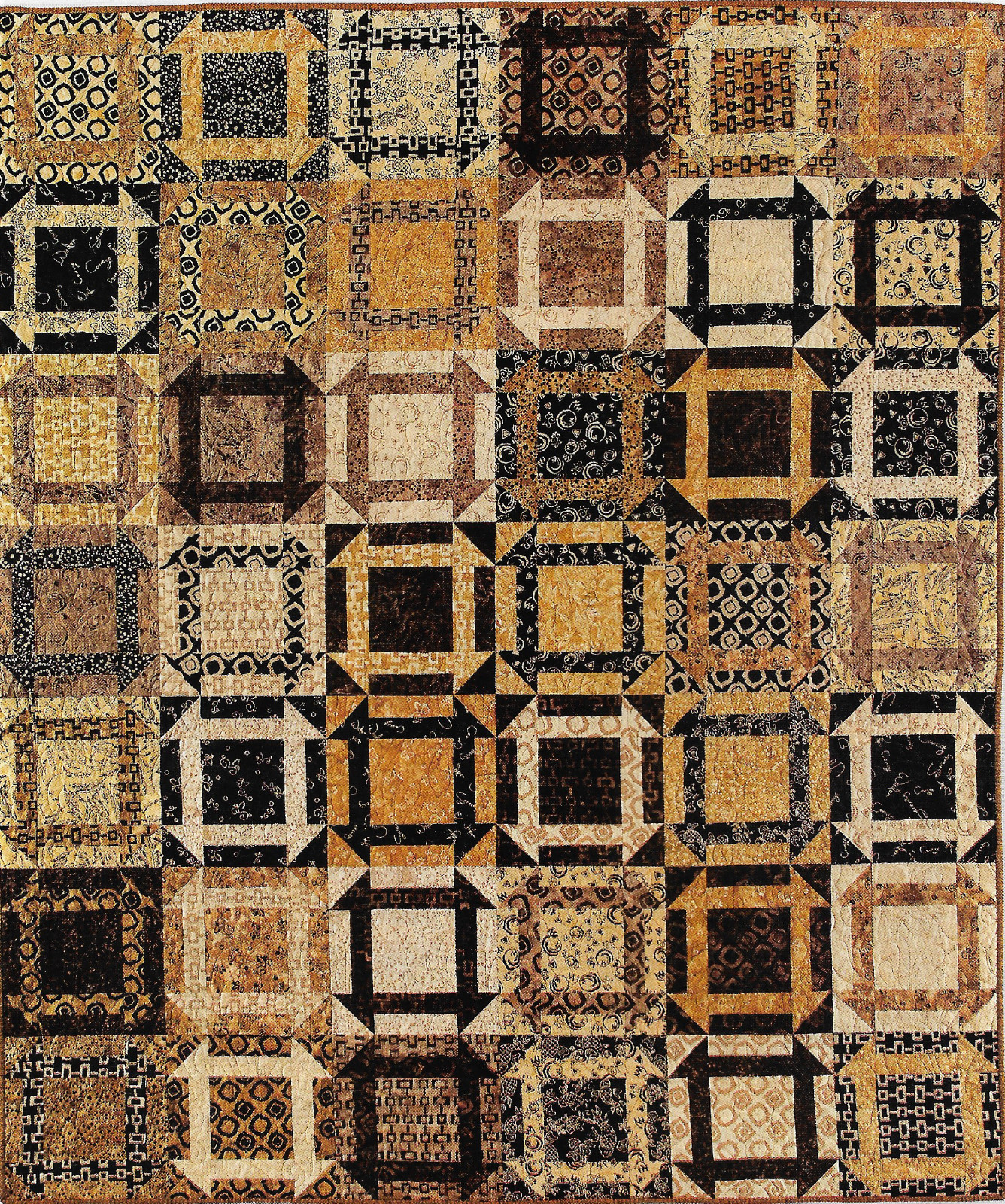 Fisherman's Reel Quilt quilting pattern instructions