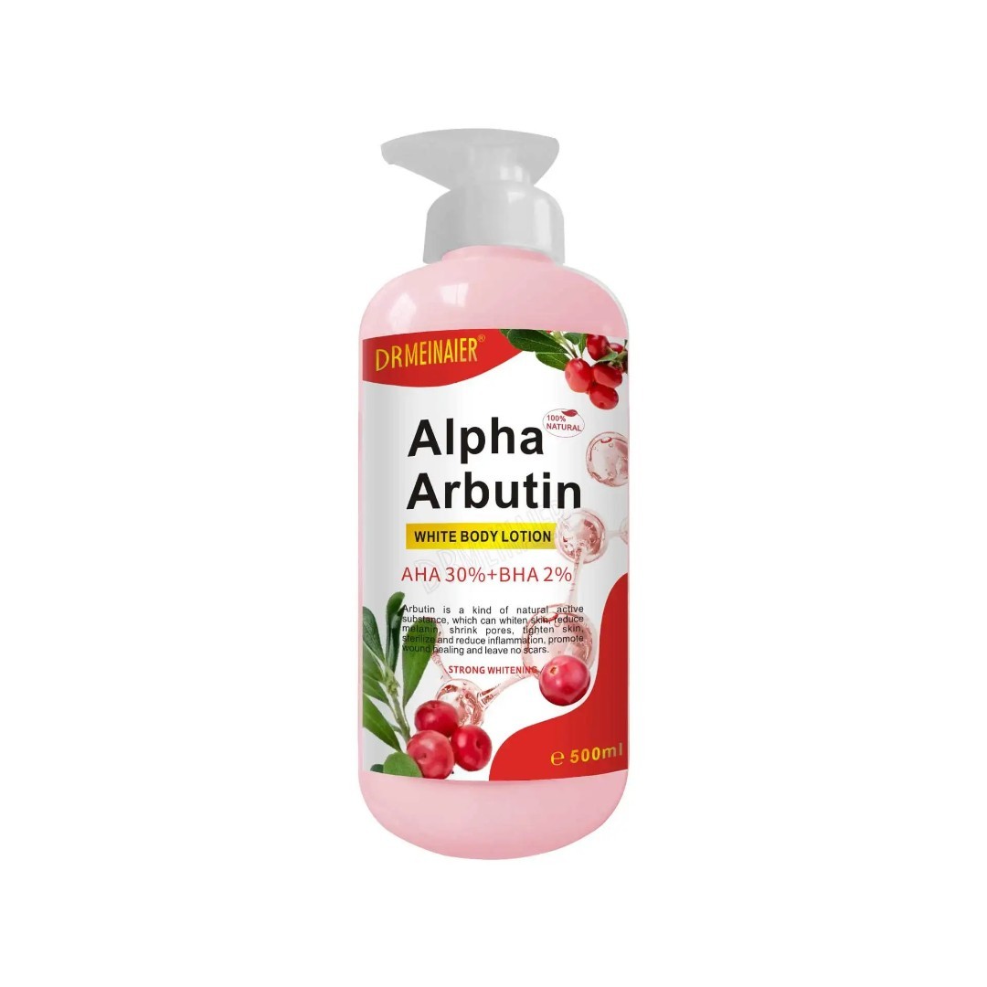 Alpha Arbutin Face/Body Lotion+ Serum Skin Brightenings, 500ml/ea USA Stock 🇺🇸