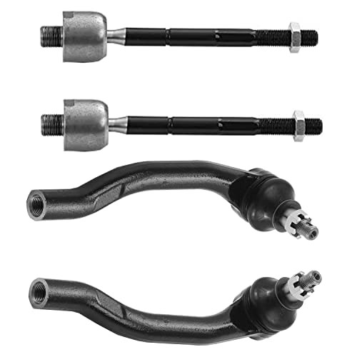 6 PC Front Suspension Sway Bar Stabilizer Link Kit + Inner/Outer Tie Rod End