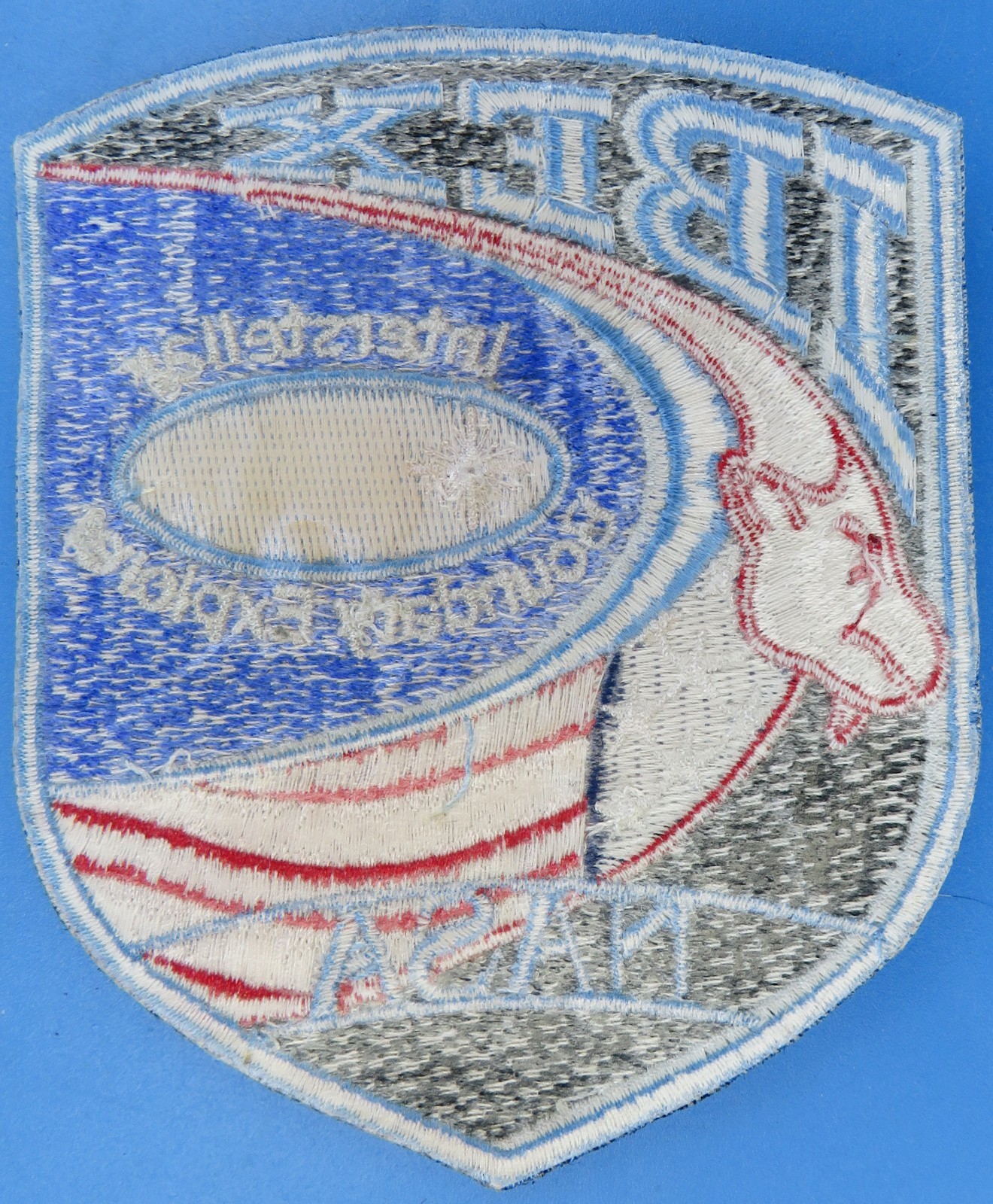 NASA PATCH vtg IBEX Interstellar Boundary Explorer HELIOSPHERE Study