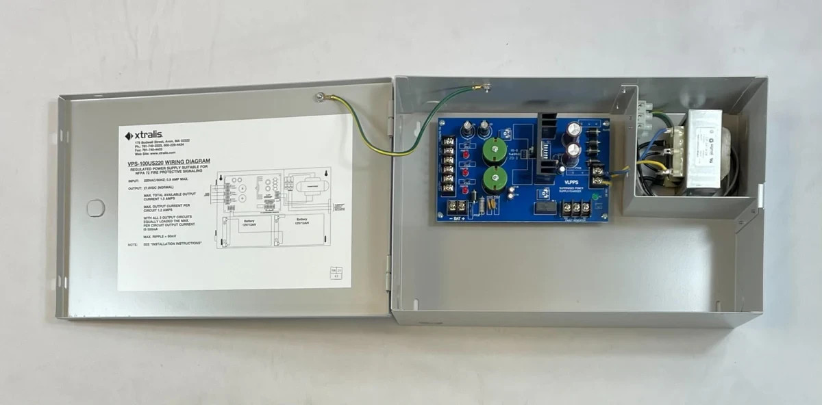VESDA VPS-100US-220 Power Supply Single Zone