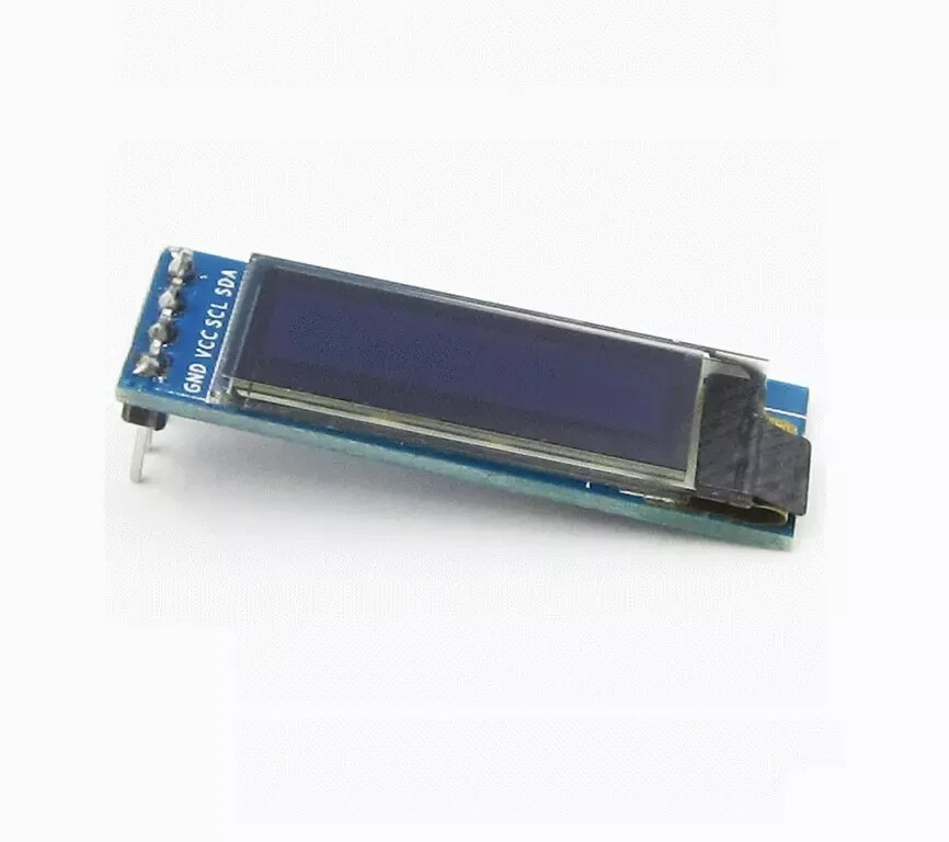 Gotek OLED IIC I2C 0.91" 128x32 LCD Display Module 3.3V 5V White