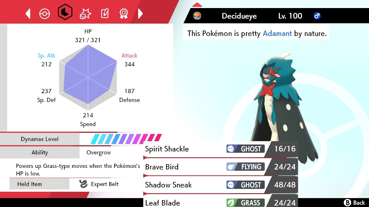 Pokemon Sword and Shield 6iv Shiny Decidueye - FAST DELIVERY!
