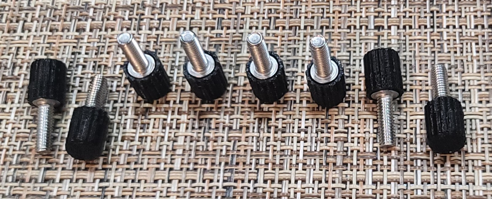 XTool F1 Ultra / F2 Ultra Laser Baseplate Stainless Steel Thumbscrews 12mm