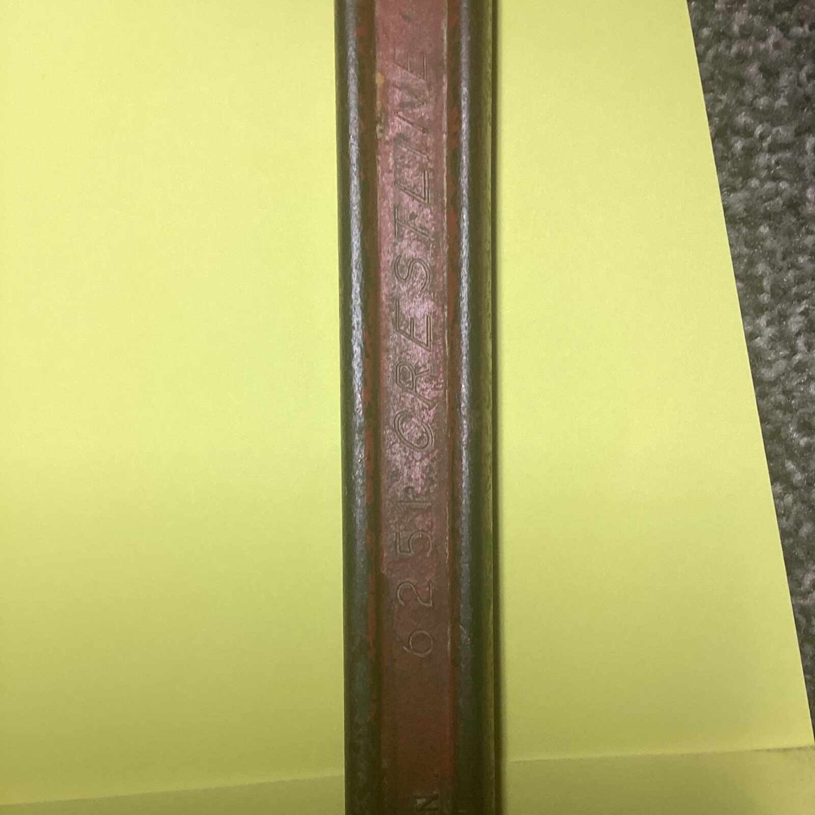 Vintage Crest line 18inch pipe wrench (rare)