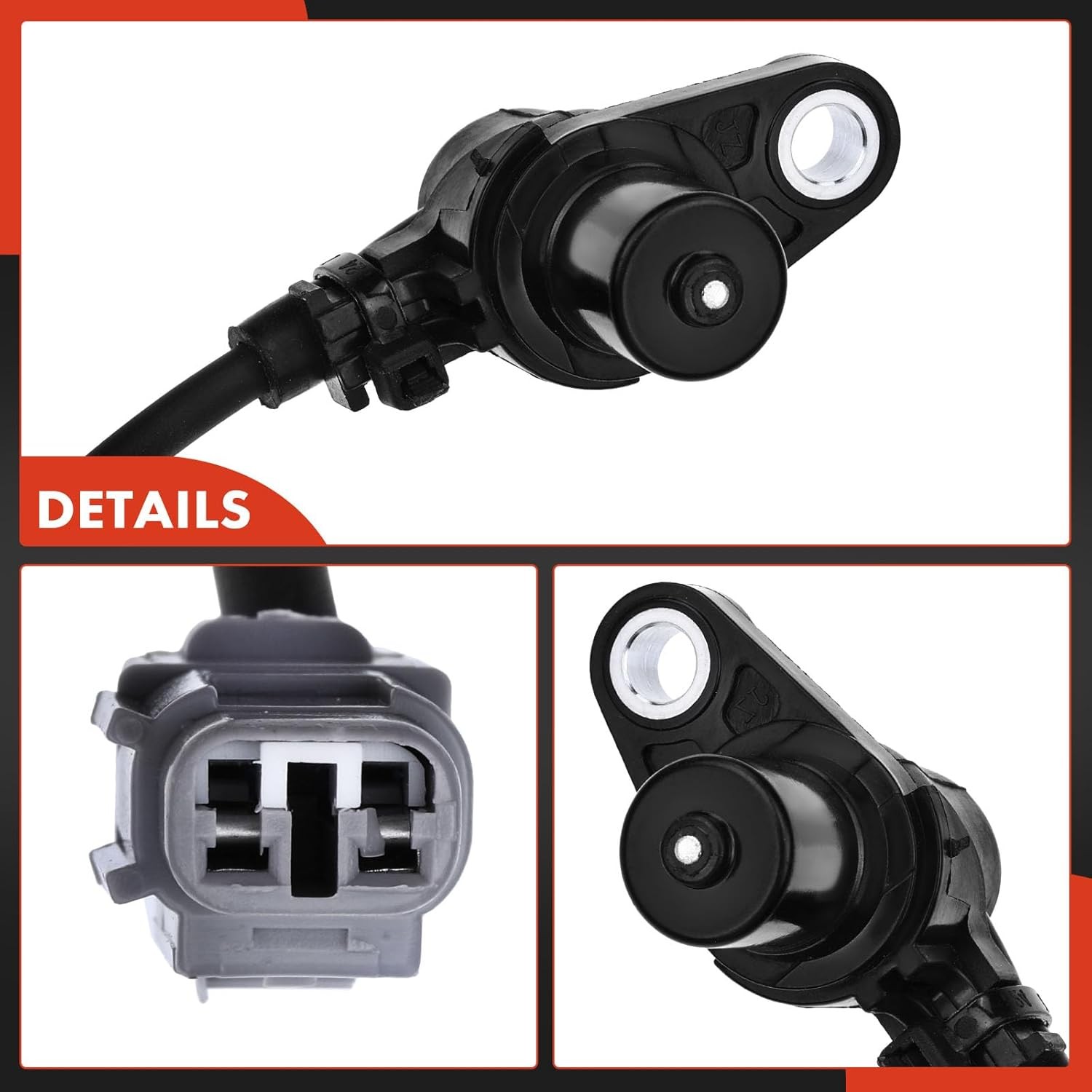 A-Premium 2PC Set Front ABS Wheel Speed Sensor Compatible w/Toyota&Lexus Models-