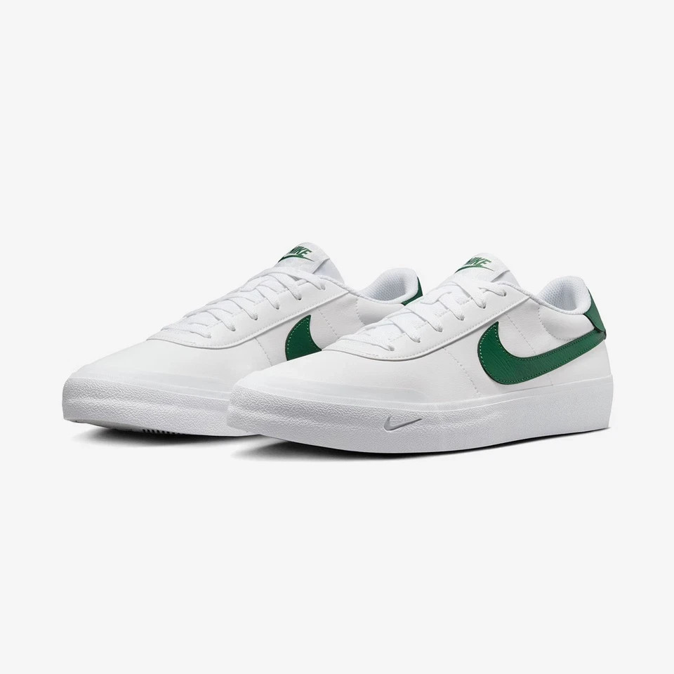 Nike Court Shot Mens Size 11 US White Fir Green Sneakers FQ8146-107