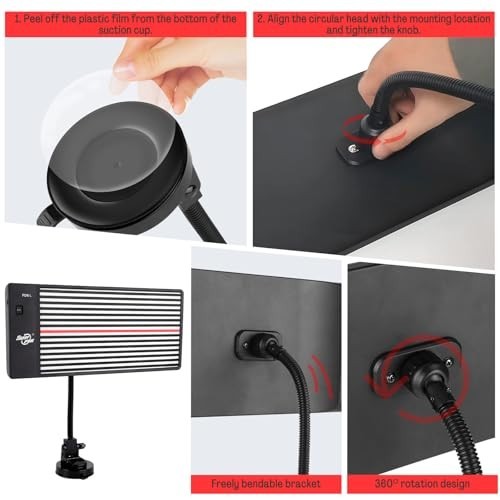 Wireless LED Dent Puller Light Board, USB Rechargeable Reflector for Car Repair