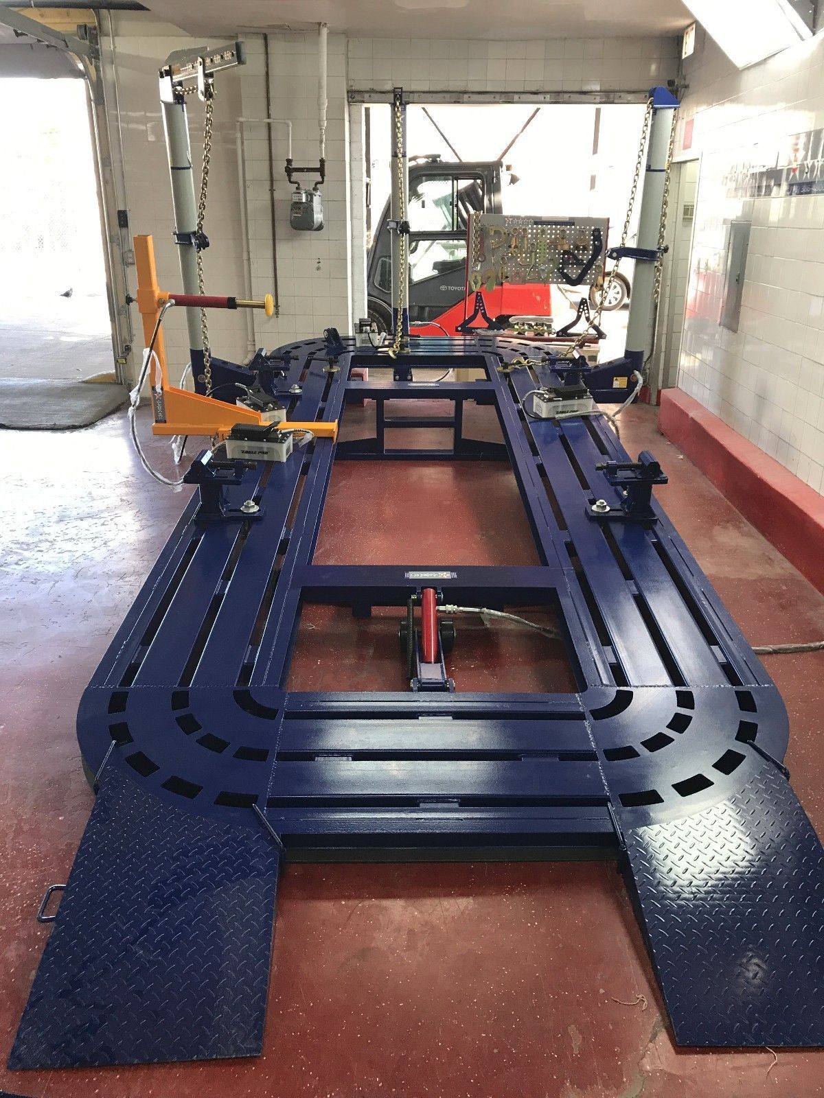 FREE SHIPPING NEW 20  FEET AUTO BODY FRAME MACHINE WITH TOOLS
