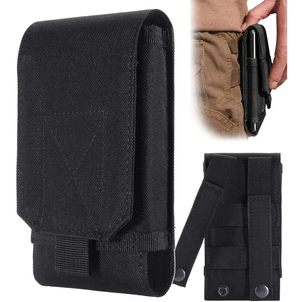 Molle Pouch EDC Utility Gadget Tactical Belt Waist Bag With Phone Holster Holder