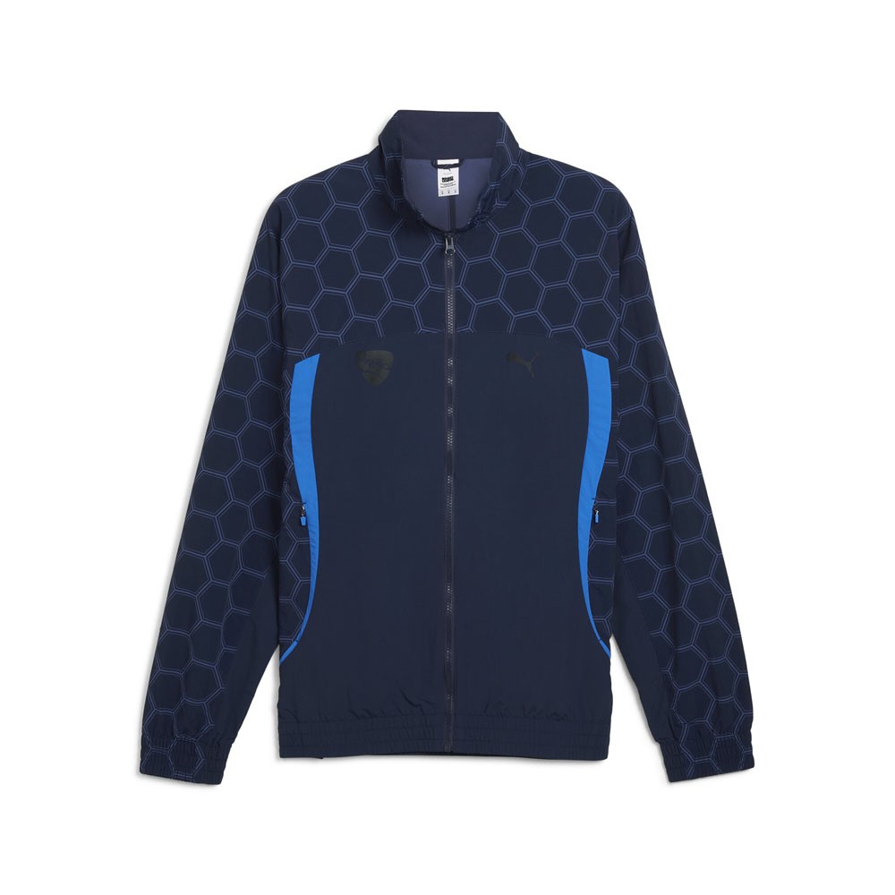 PUMA  X Rocket League Cellerator Track Jacket Mens Blue Casual Athletic Outerwea