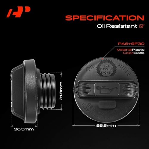 Engine Oil Filler Cap Oil Cap Fit For Honda Accord Civic CR-V Ridgeline Pilot