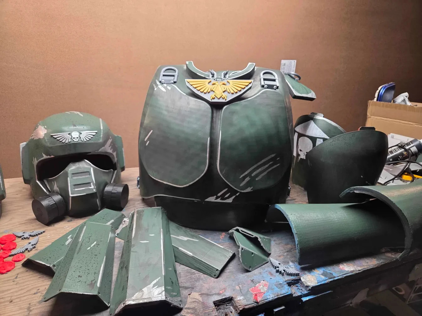 Imperial Guard Cosplay Full ( Fully Painted)