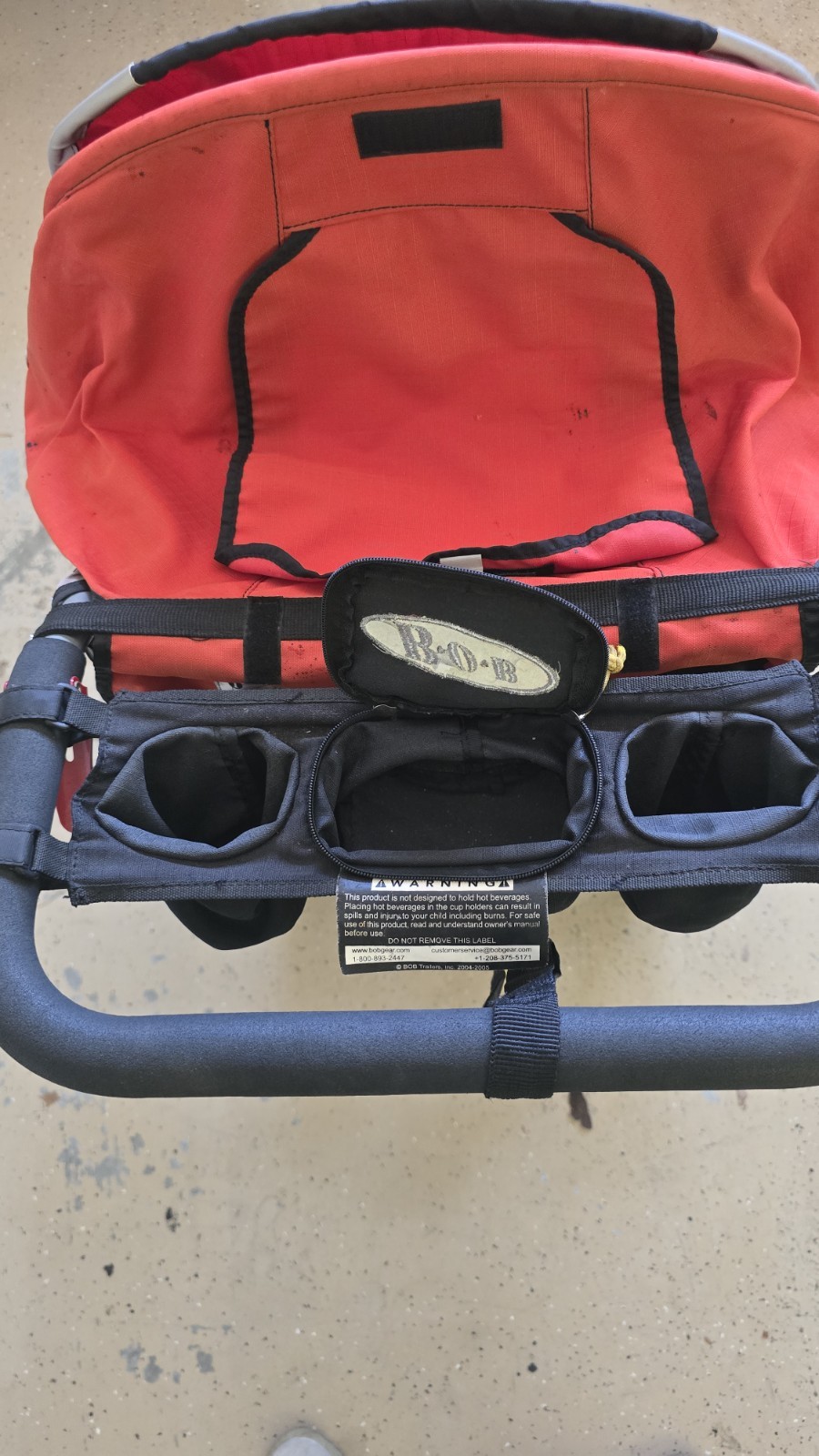 BOB Revolution Jogging Stroller Pre-2011 Model Storage 10 Years Good Condition