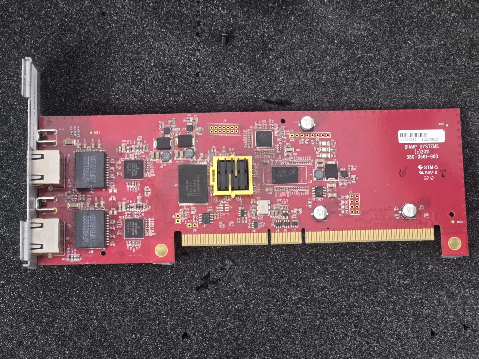 Biamp Tesira Server IO AVB-1 Network Card  380-0661-90D