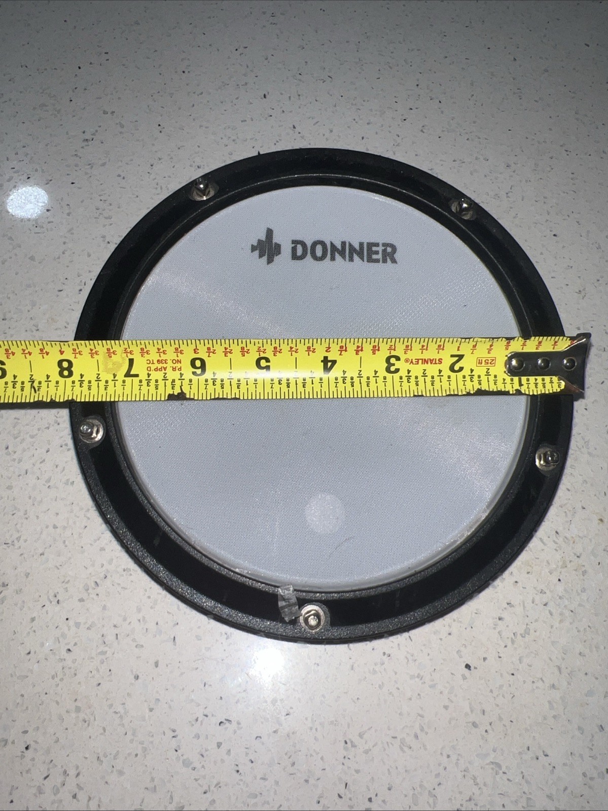 DONNER Drum Pad 8 Inch Replacement Used See Descrip