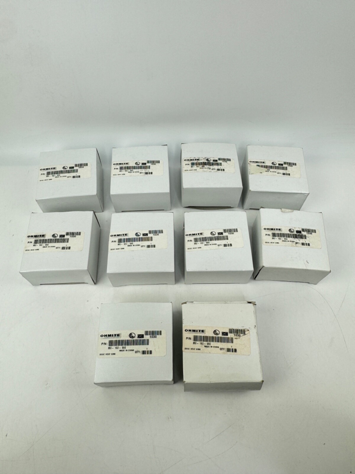 OHMITE Heatsink MV-102-55E *LOT OF 10*