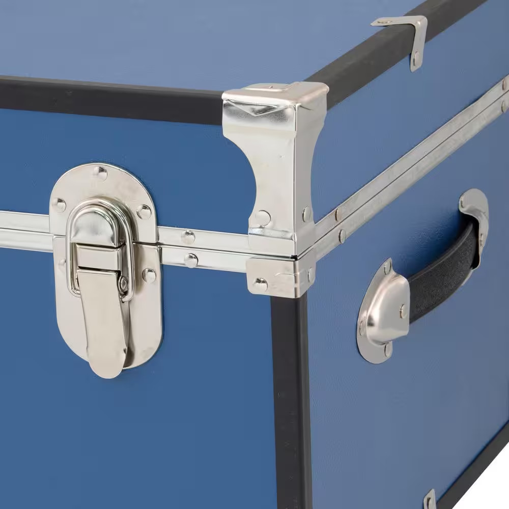 Seward Explorer 30 In. Trunk with Wheels & Lock, Misty Blue