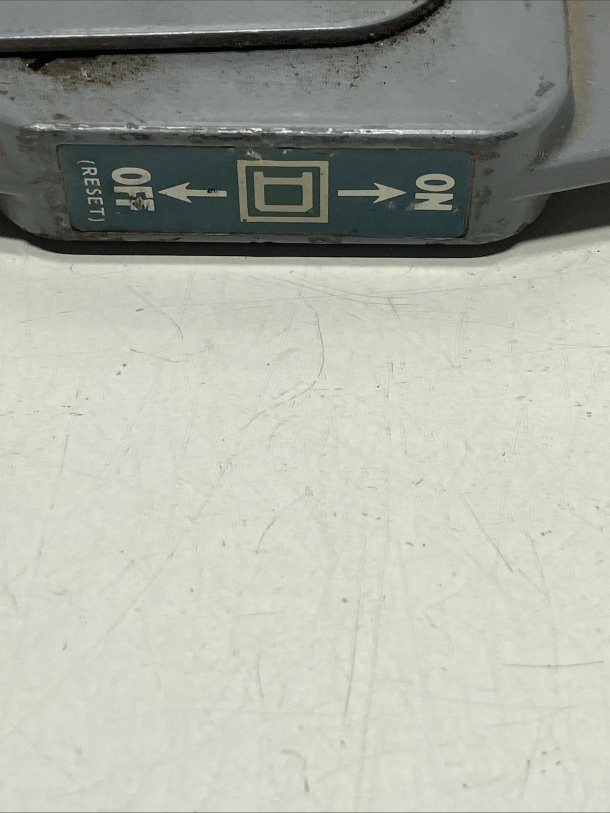 Square D Through the Door Operator Handle with flange bracket