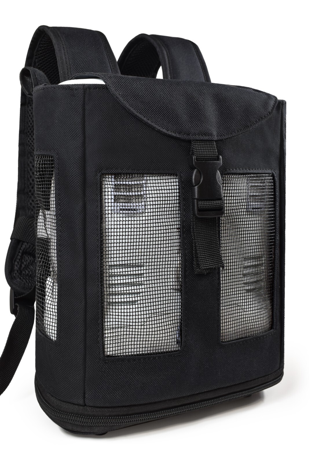 OxyGo Ultra Lightweight Backpack - Black (O2Totes)