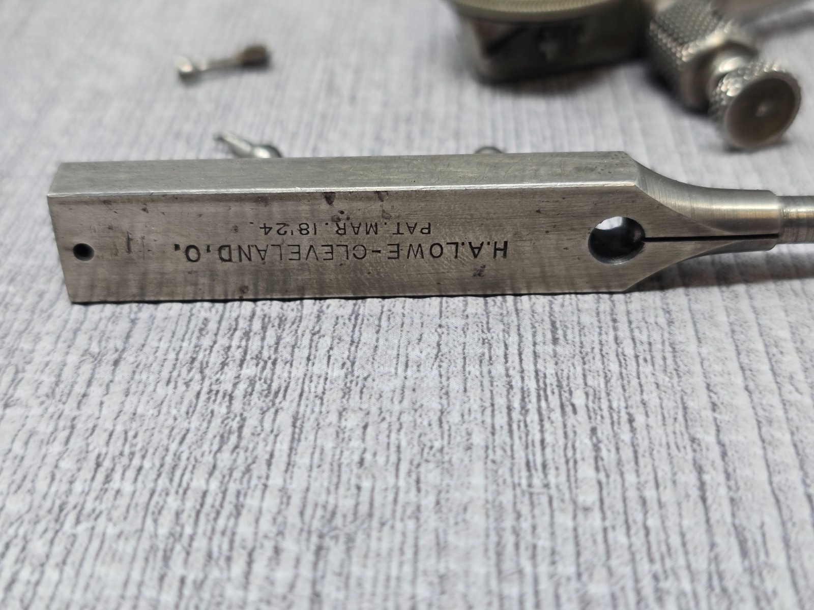 H.A. LOWE LAST WORD Model F DIAL TEST INDICATOR. PRE-STARRETT