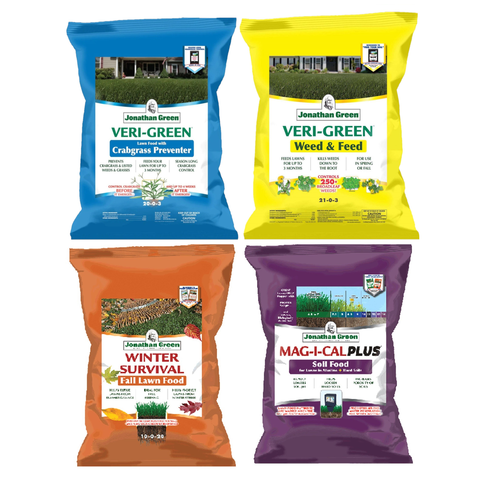 Jonathan Green Annual Lawn Alkaline Soil Program, 5M (4 Pack)