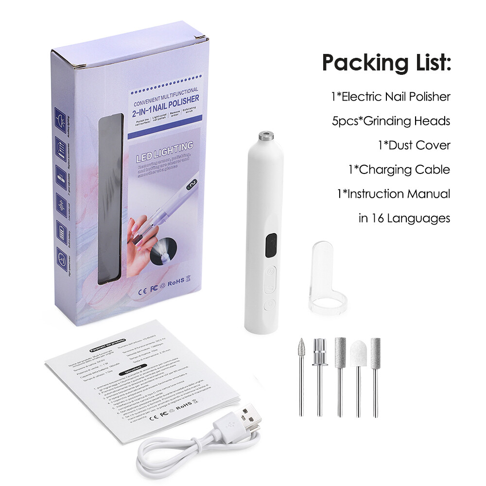Professional Toe Nail Grinder For Thick Toenails Set Self Manicure And Pedicure