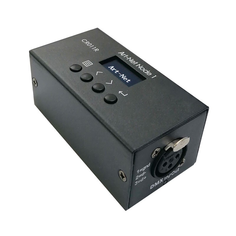 1CH Artnet To DMX512 Converter Expansion Module MA2 Light Console Net Decoder
