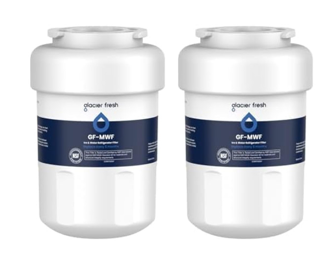 GLACIER FRESH GF-MWF Ice Water Refrigerator Filter  SEE models in listing QTY 2