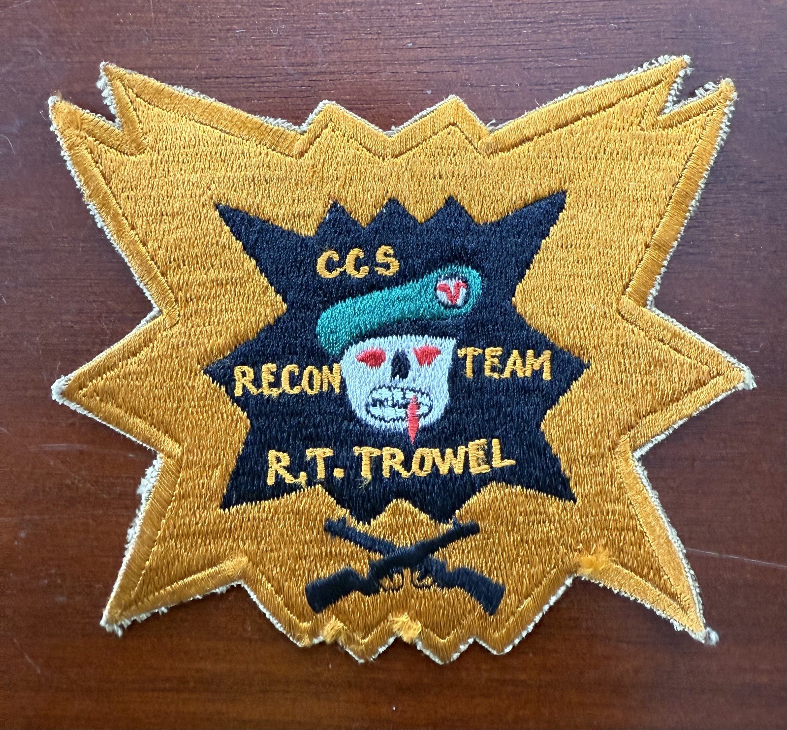 CCS Recon Team Trowel Team Patch