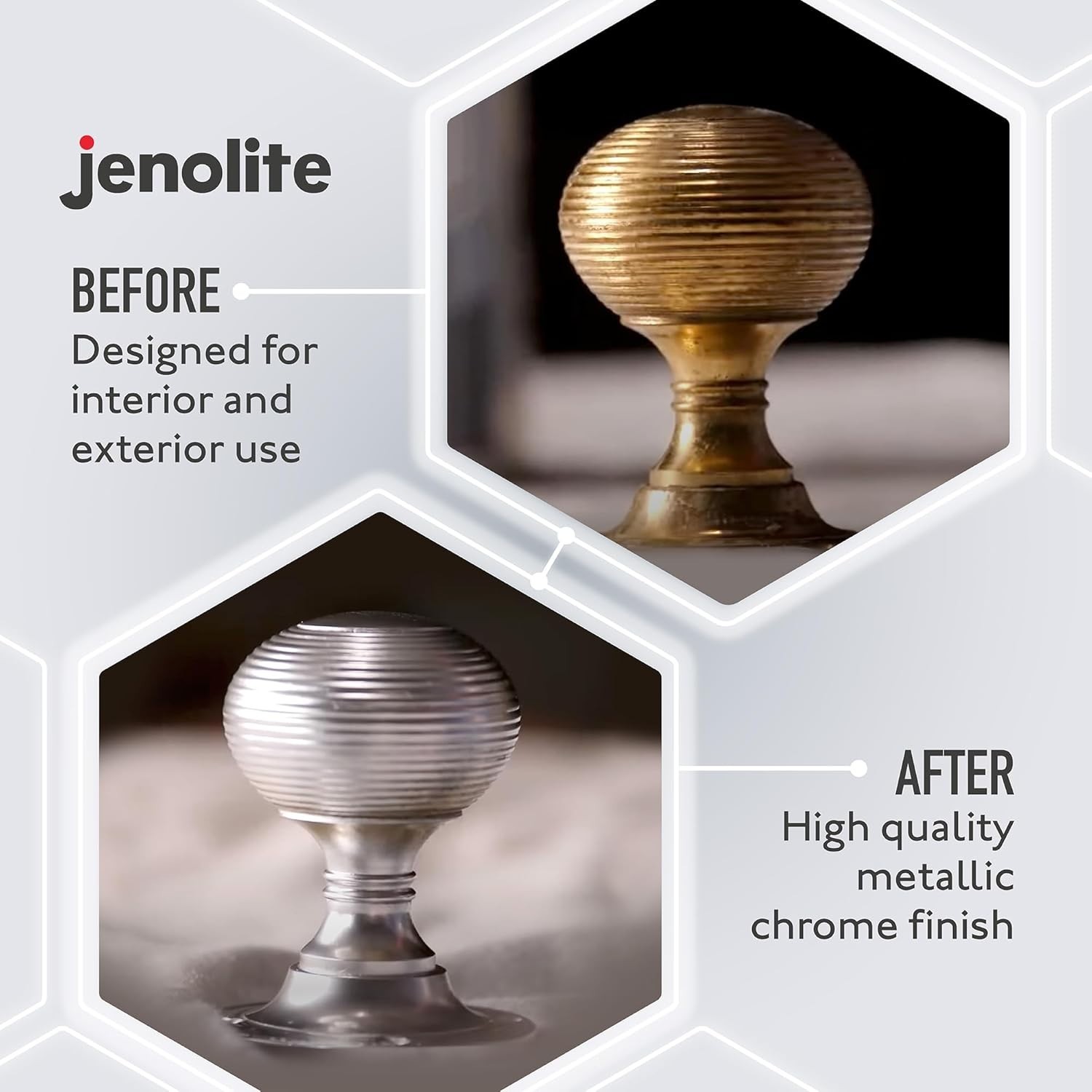 Chrome Spray Paint - Smooth Chrome Finish - Multi Surface Paint for Metal, Pl...