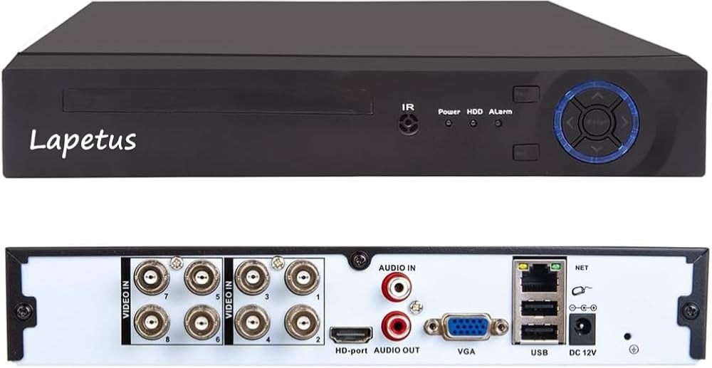 Standalone DVR CCTV Surveillance Security System Video Recorder Motion Detection