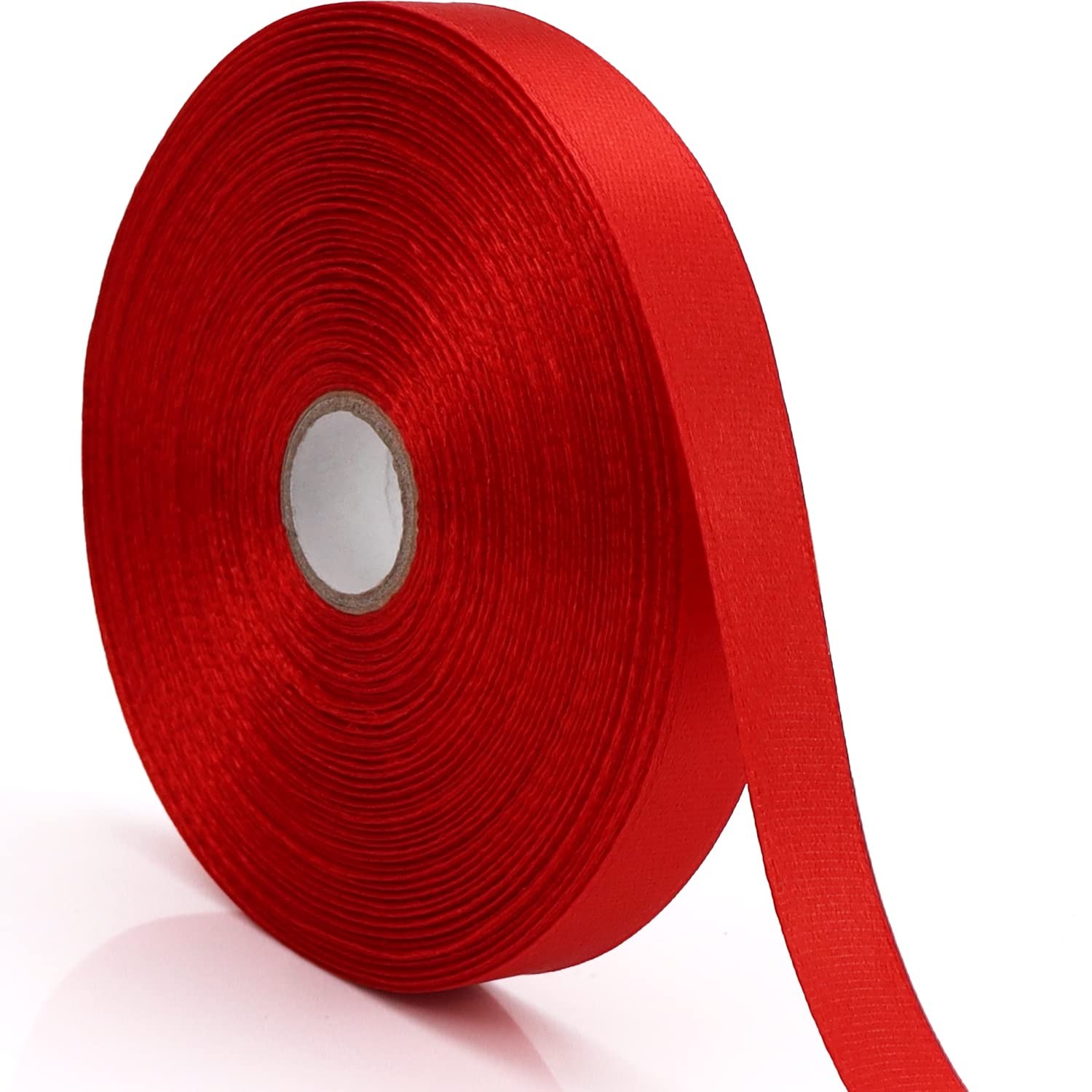 Nsilu 1/2 inch, Red Ribbon for Gift Wrapping 50 Yards Perfect