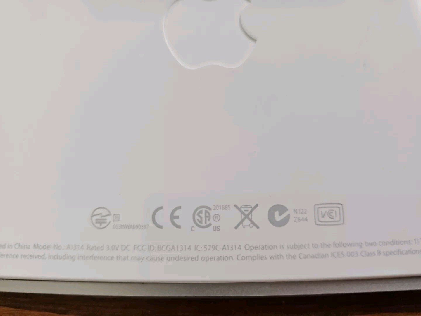 Genuine Apple A1314 Wireless Bluetooth Keyboard Un-tested