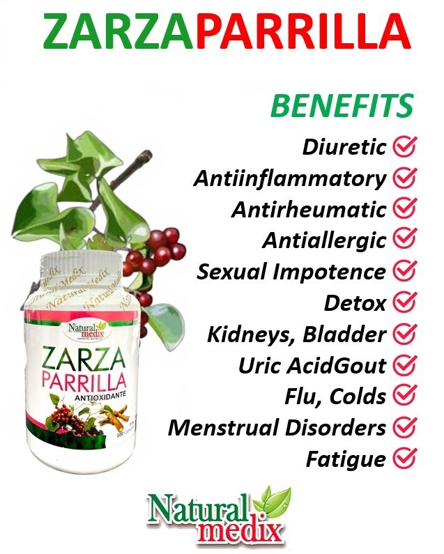 ZARZAPARRILLA  Premium  Antioxidant  Detoxify, Purify | Full-Body Cleanse