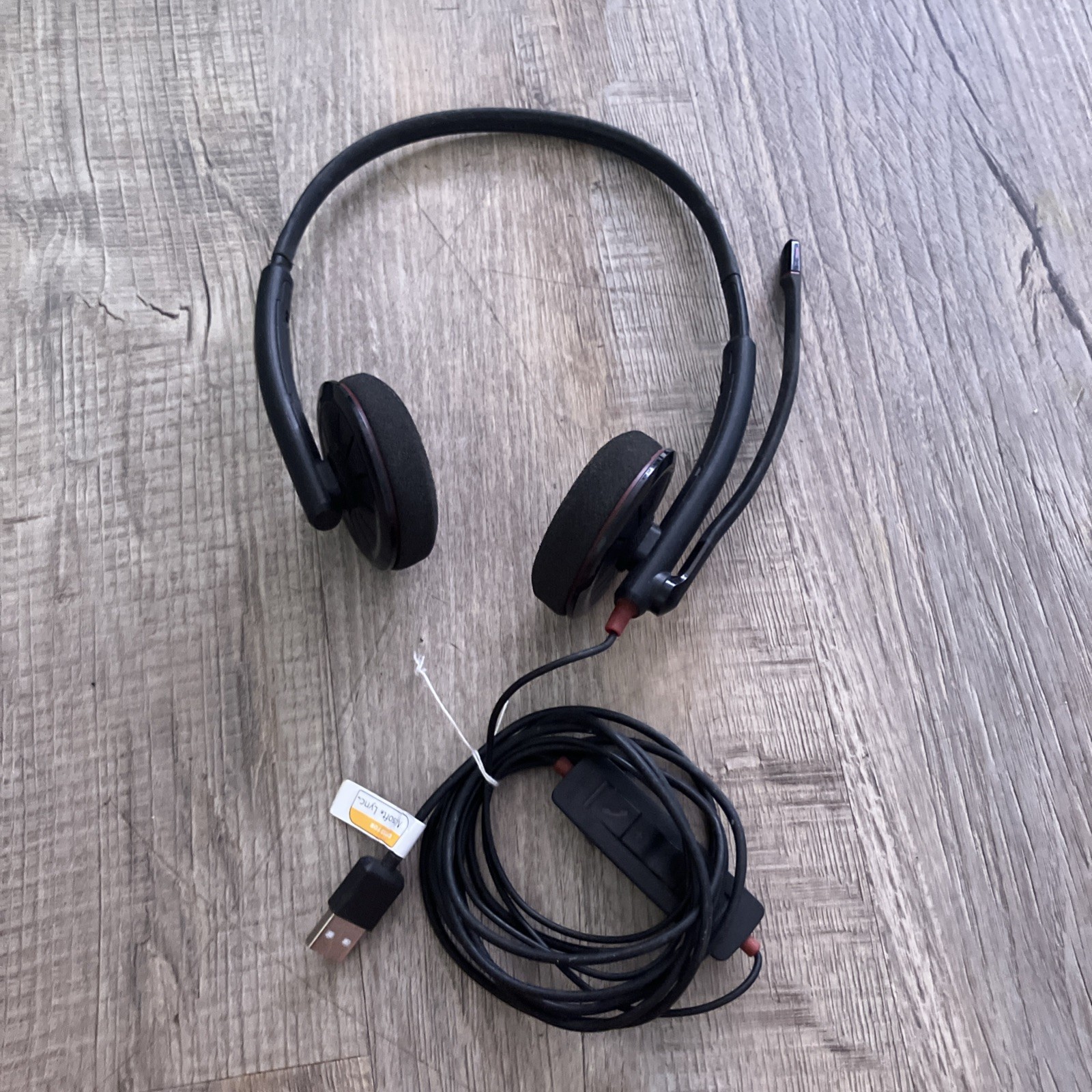 Plantronics 85619-101 C320-M Blackwire Headband Headset FREE S/H