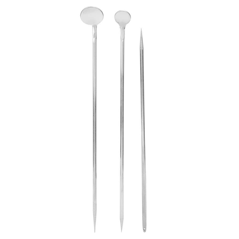 10pcs Stainless Steel Farm Livestock Breeding Chicken Hen Rooster Capon Tool US