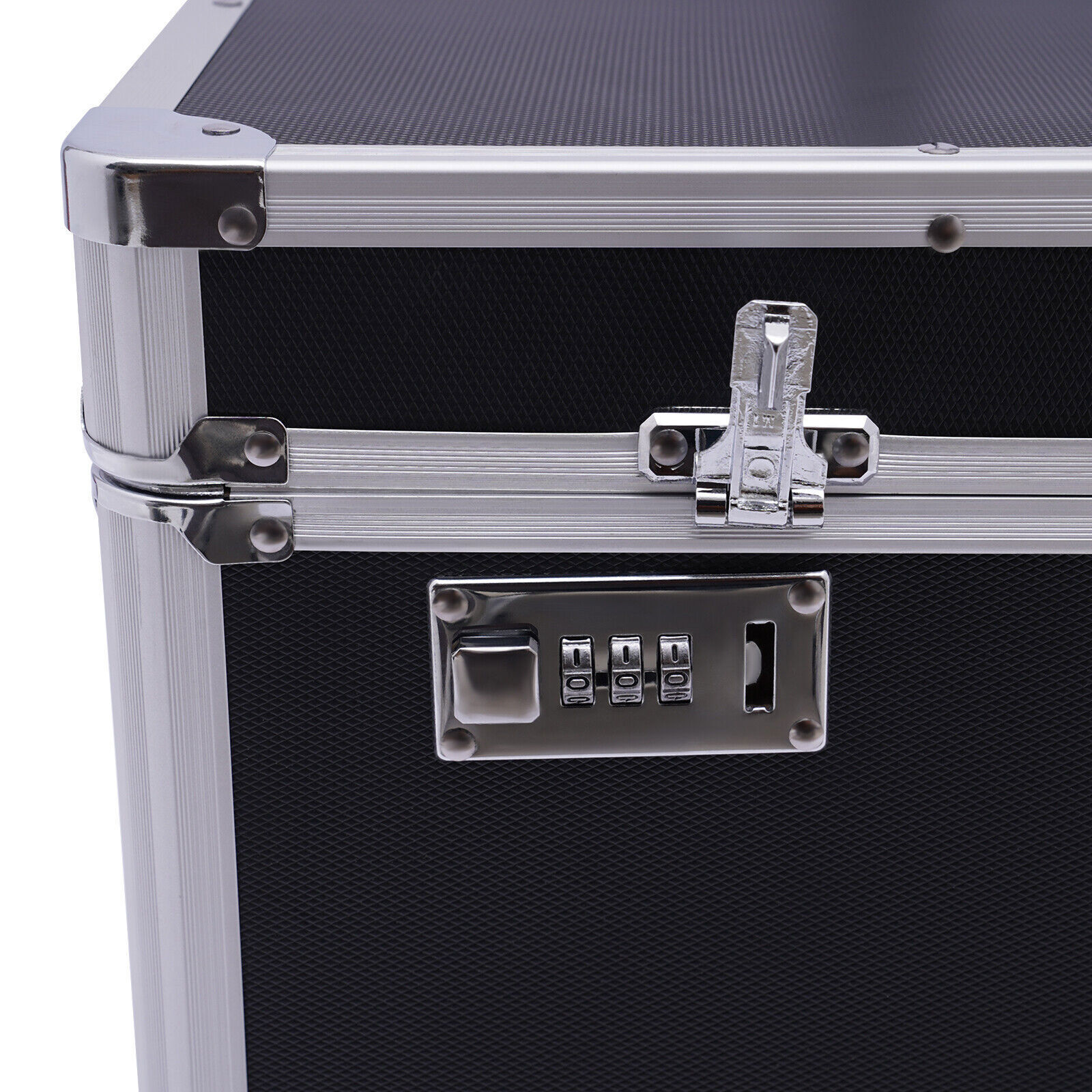Portable Fireproof Document File Organizer Box Storage Filing Cabinet Safe Box