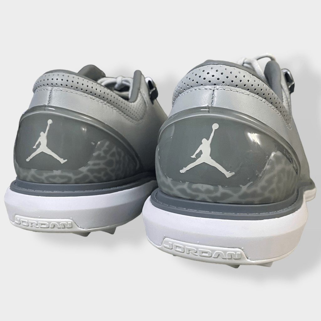 Nike Jordan ADG 4 Wolf Grey White Mens Golf Shoes Cleats DM0103-010 size 8 New