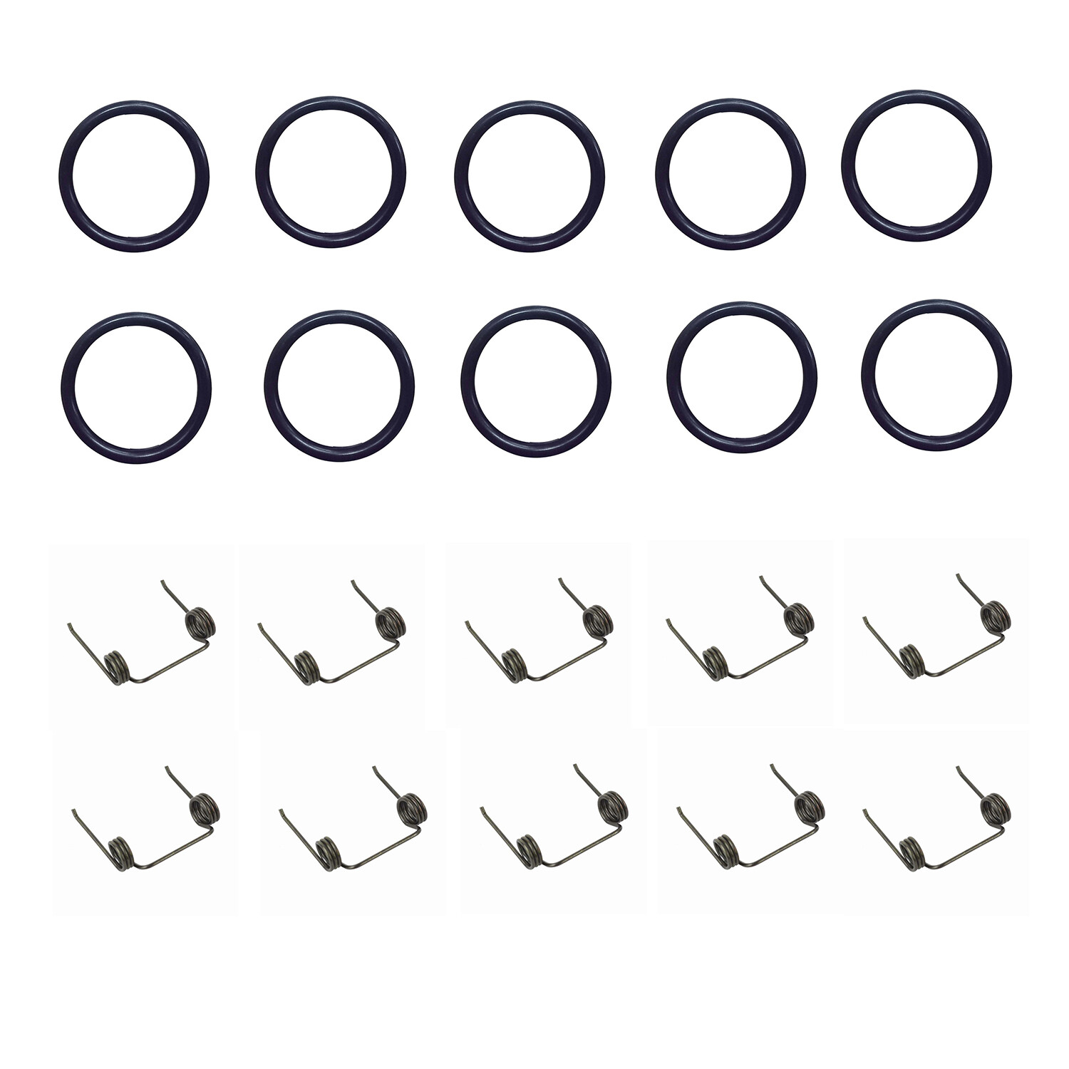 New 10 Pieces of Feeder Spring & Piston O-Ring For Hitachi NV45AB2 877761 876174
