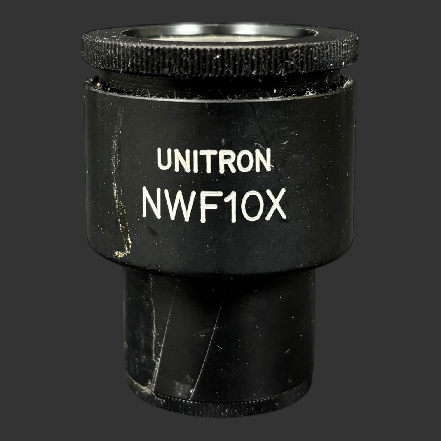 Vintage Unitron NWF 10X Microscope Lens