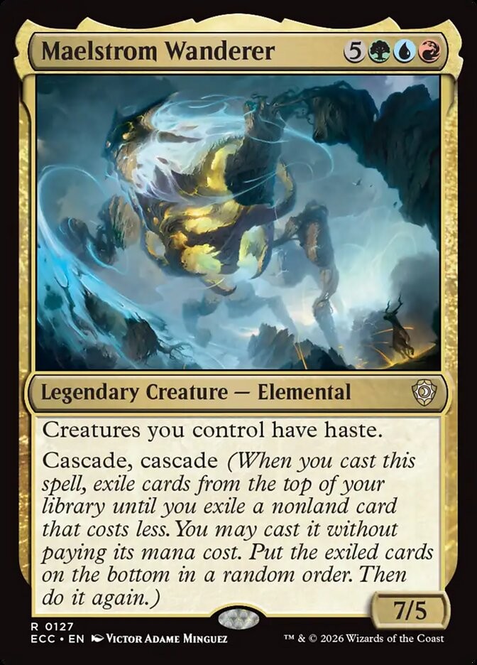 Maelstrom Wanderer 127 NM Lorwyn Eclipsed Commander MTG