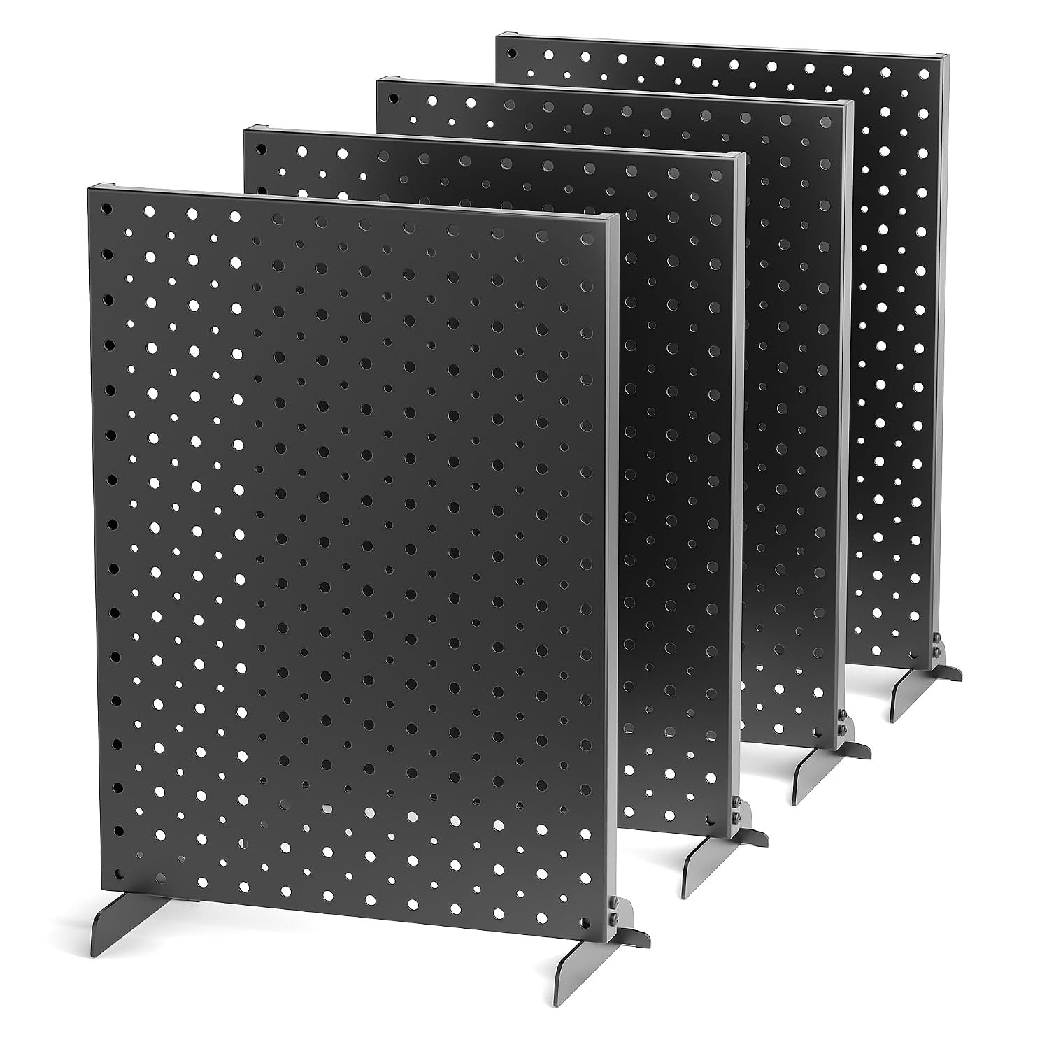Pegboard Display Stand, Metal Tabletop Pegboard Display, Accessories Rack Organi
